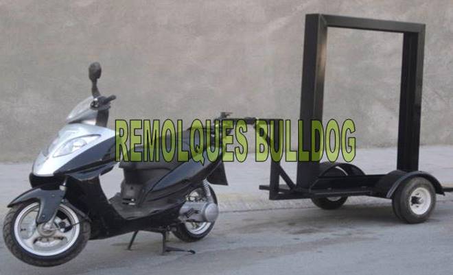 REMOLQUE MARCA BULLDOG DE TIRON DE DEFENSA