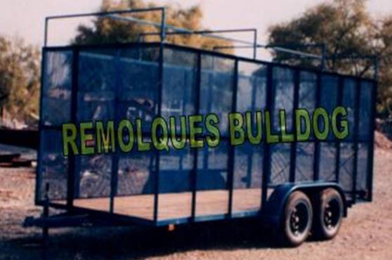 REMOLQUE MARCA BULLDOG DE TIRON DE DEFENSA