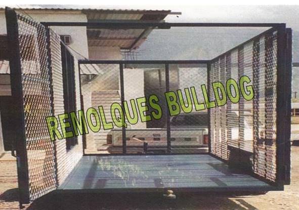 REMOLQUE MARCA BULLDOG DE TIRON DE DEFENSA