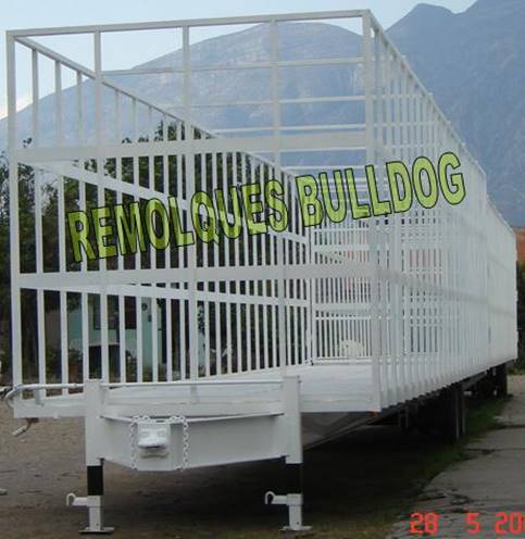 REMOLQUE MARCA BULLDOG DE TIRON DE DONA