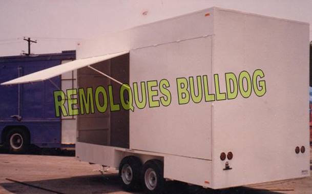 REMOLQUE MARCA BULLDOG DE TIRON DE DEFENSA