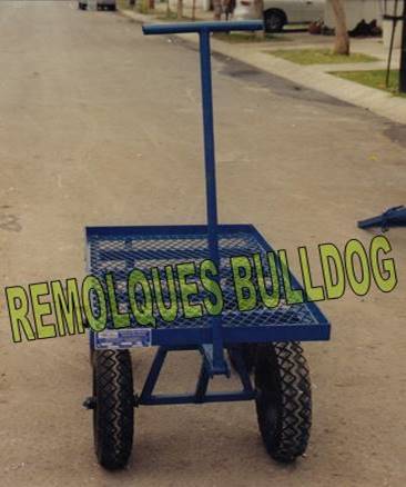 REMOLQUE MARCA BULLDOG DE TIRON DE DEFENSA