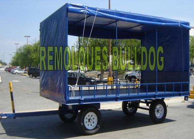 REMOLQUE MARCA BULLDOG DE TIRON DE DEFENSA