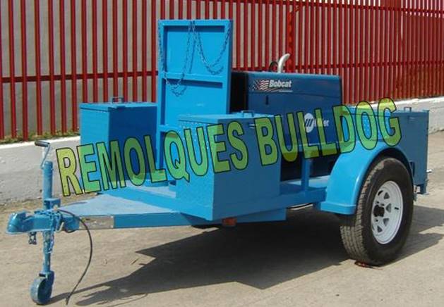 REMOLQUE MARCA BULLDOG DE TIRON DE DEFENSA