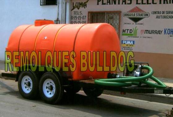 REMOLQUE MARCA BULLDOG DE TIRON 