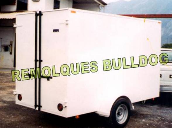 REMOLQUE MARCA BULLDOG DE TIRON DE DEFENSA